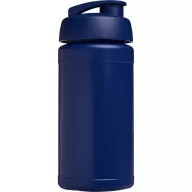   Baseline® Plus 500 ml flip lid sport bottle, LDPE, PP Plastic, Blue