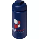 Baseline® Plus 500 ml flip lid sport bottle, LDPE, PP Plastic, Blue