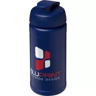   Baseline® Plus 500 ml flip lid sport bottle, LDPE, PP Plastic, Blue