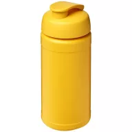   Baseline® Plus 500 ml flip lid sport bottle, LDPE, PP Plastic, Yellow