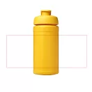 Baseline® Plus 500 ml flip lid sport bottle, LDPE, PP Plastic, Yellow
