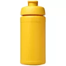 Baseline® Plus 500 ml flip lid sport bottle, LDPE, PP Plastic, Yellow