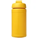 Baseline® Plus 500 ml flip lid sport bottle, LDPE, PP Plastic, Yellow