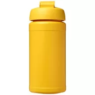   Baseline® Plus 500 ml flip lid sport bottle, LDPE, PP Plastic, Yellow