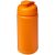 Baseline® Plus 500 ml flip lid sport bottle, LDPE, PP Plastic, Orange