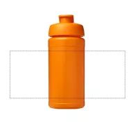   Baseline® Plus 500 ml flip lid sport bottle, LDPE, PP Plastic, Orange