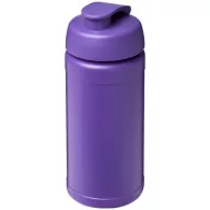   Baseline® Plus 500 ml flip lid sport bottle, LDPE, PP Plastic, Purple