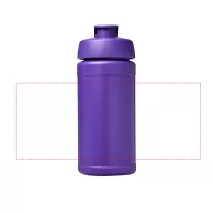   Baseline® Plus 500 ml flip lid sport bottle, LDPE, PP Plastic, Purple