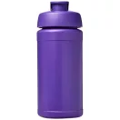 Baseline® Plus 500 ml flip lid sport bottle, LDPE, PP Plastic, Purple