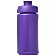   Baseline® Plus 500 ml flip lid sport bottle, LDPE, PP Plastic, Purple