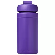   Baseline® Plus 500 ml flip lid sport bottle, LDPE, PP Plastic, Purple