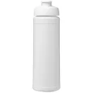 Baseline® Plus 750 ml flip lid sport bottle, LDPE, PP Plastic, White