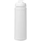 Baseline® Plus 750 ml flip lid sport bottle, LDPE, PP Plastic, White