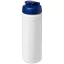 Baseline® Plus 750 ml flip lid sport bottle, LDPE, PP Plastic, White, Blue