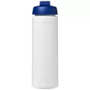 Baseline® Plus 750 ml flip lid sport bottle, LDPE, PP Plastic, White, Blue