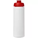 Baseline® Plus 750 ml flip lid sport bottle, LDPE, PP Plastic, White, Red  