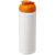 Baseline® Plus 750 ml flip lid sport bottle, LDPE, PP Plastic, White,Orange  