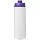 Baseline® Plus 750 ml flip lid sport bottle, LDPE, PP Plastic, White,Purple  