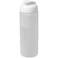   Baseline® Plus 750 ml flip lid sport bottle, LDPE, PP Plastic, Transparent,White