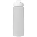 Baseline® Plus 750 ml flip lid sport bottle, LDPE, PP Plastic, Transparent,White