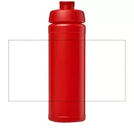   Baseline® Plus 750 ml flip lid sport bottle, LDPE, PP Plastic, Red