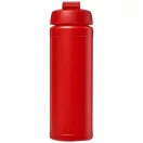Baseline® Plus 750 ml flip lid sport bottle, LDPE, PP Plastic, Red
