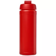   Baseline® Plus 750 ml flip lid sport bottle, LDPE, PP Plastic, Red