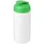 Baseline® Plus grip 500 ml flip lid sport bottle, LDPE, PP Plastic, White, Green  