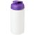 Baseline® Plus grip 500 ml flip lid sport bottle, LDPE, PP Plastic, White,Purple  