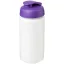 Baseline® Plus grip 500 ml flip lid sport bottle, LDPE, PP Plastic, White,Purple  