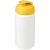 Baseline® Plus grip 500 ml flip lid sport bottle, LDPE, PP Plastic, White,Yellow  