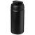 Baseline® Plus grip 500 ml flip lid sport bottle, LDPE, PP Plastic,  solid black
