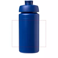   Baseline® Plus grip 500 ml flip lid sport bottle, LDPE, PP Plastic, Blue