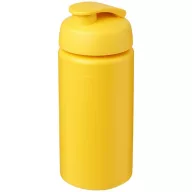   Baseline® Plus grip 500 ml flip lid sport bottle, LDPE, PP Plastic, Yellow