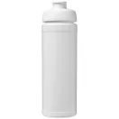 Baseline® Plus grip 750 ml flip lid sport bottle, LDPE, PP Plastic, White