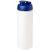 Baseline® Plus grip 750 ml flip lid sport bottle, LDPE, PP Plastic, White, Blue