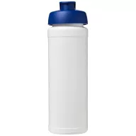   Baseline® Plus grip 750 ml flip lid sport bottle, LDPE, PP Plastic, White, Blue