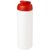 Baseline® Plus grip 750 ml flip lid sport bottle, LDPE, PP Plastic, White, Red  