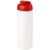 Baseline® Plus grip 750 ml flip lid sport bottle, LDPE, PP Plastic, White, Red  