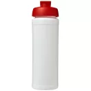 Baseline® Plus grip 750 ml flip lid sport bottle, LDPE, PP Plastic, White, Red  