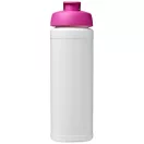 Baseline® Plus grip 750 ml flip lid sport bottle, LDPE, PP Plastic, White,Pink  