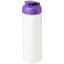 Baseline® Plus grip 750 ml flip lid sport bottle, LDPE, PP Plastic, White,Purple  