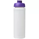 Baseline® Plus grip 750 ml flip lid sport bottle, LDPE, PP Plastic, White,Purple  