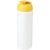 Baseline® Plus grip 750 ml flip lid sport bottle, LDPE, PP Plastic, White,Yellow  