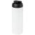 Baseline® Plus grip 750 ml flip lid sport bottle, LDPE, PP Plastic, Transparent, solid black