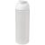 Baseline® Plus grip 750 ml flip lid sport bottle, LDPE, PP Plastic, Transparent,White