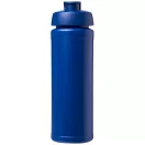 Baseline® Plus grip 750 ml flip lid sport bottle, LDPE, PP Plastic, Blue