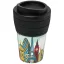 Brite-Americano® tyre 350 ml insulated tumbler, Silicone, solid black