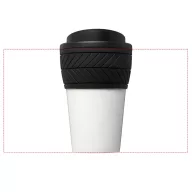   Brite-Americano® tyre 350 ml insulated tumbler, Silicone, solid black
