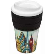  Brite-Americano® tyre 350 ml insulated tumbler, Silicone, White